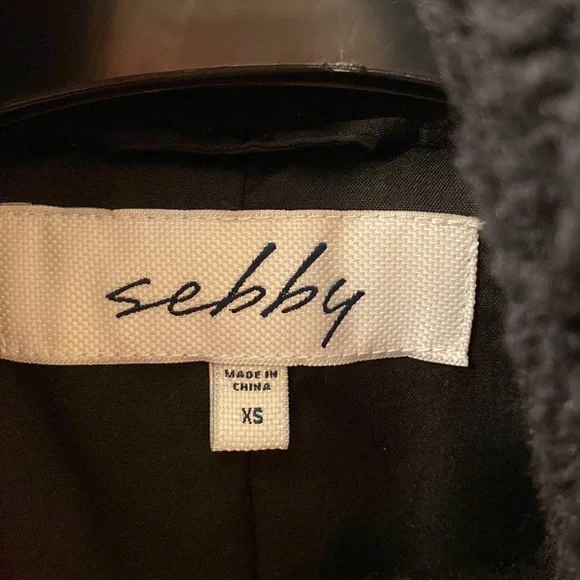 NWT Black Teddy Coat - Picture 5 of 12